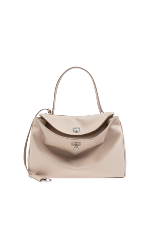 【関税＆送料込み】Maison Margiela 'Glam' Small Ivory Leath Glam Slam Classique Small Bag - Maison Margiela - Leather